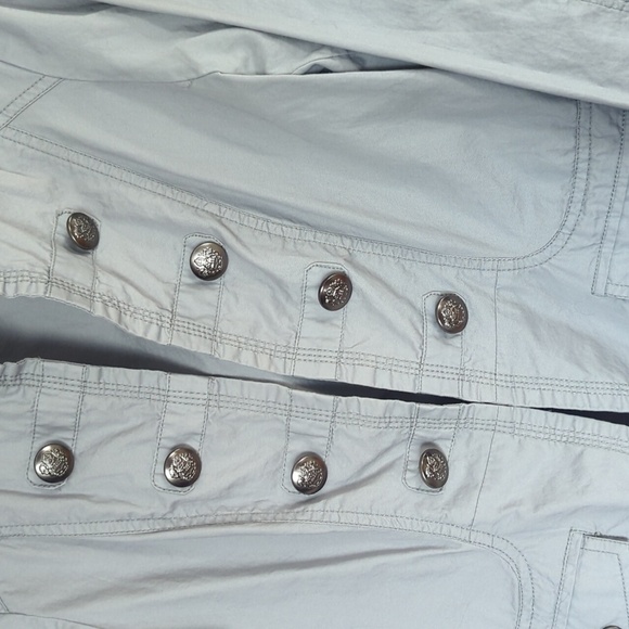 Maurices Gray Military Style Button Blazer Size Women's M - Picture 3 of 10